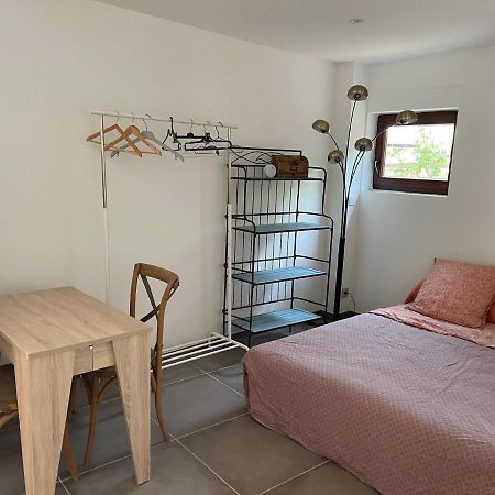 Studio indépendant - Terrasse, jaccuzi, et piscine Restinclieres Exterior foto