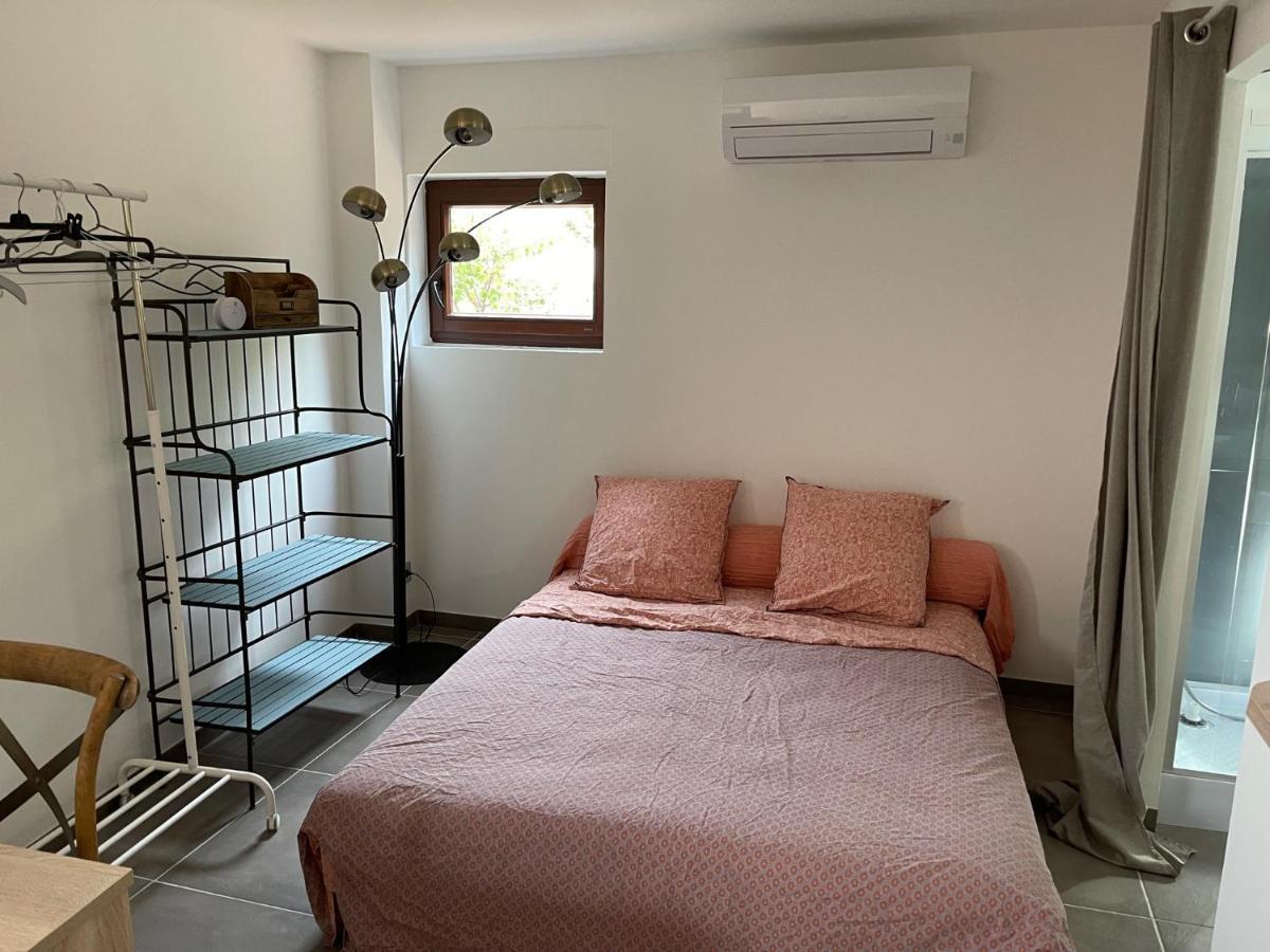 Studio indépendant - Terrasse, jaccuzi, et piscine Restinclieres Exterior foto
