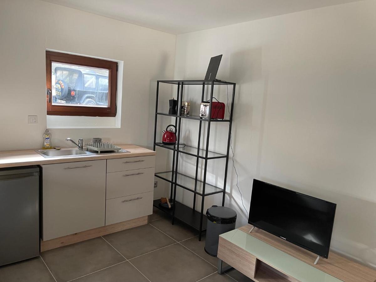 Studio indépendant - Terrasse, jaccuzi, et piscine Restinclieres Exterior foto