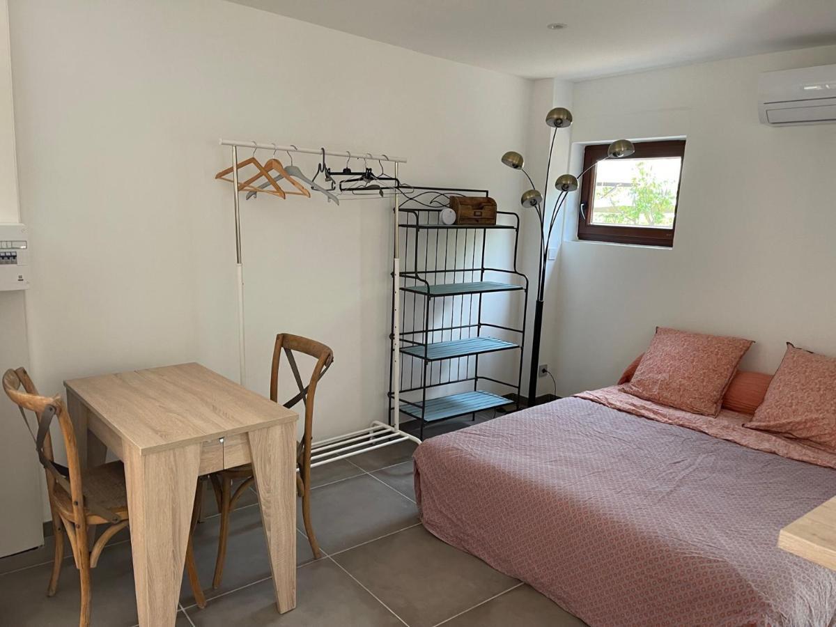 Studio indépendant - Terrasse, jaccuzi, et piscine Restinclieres Exterior foto