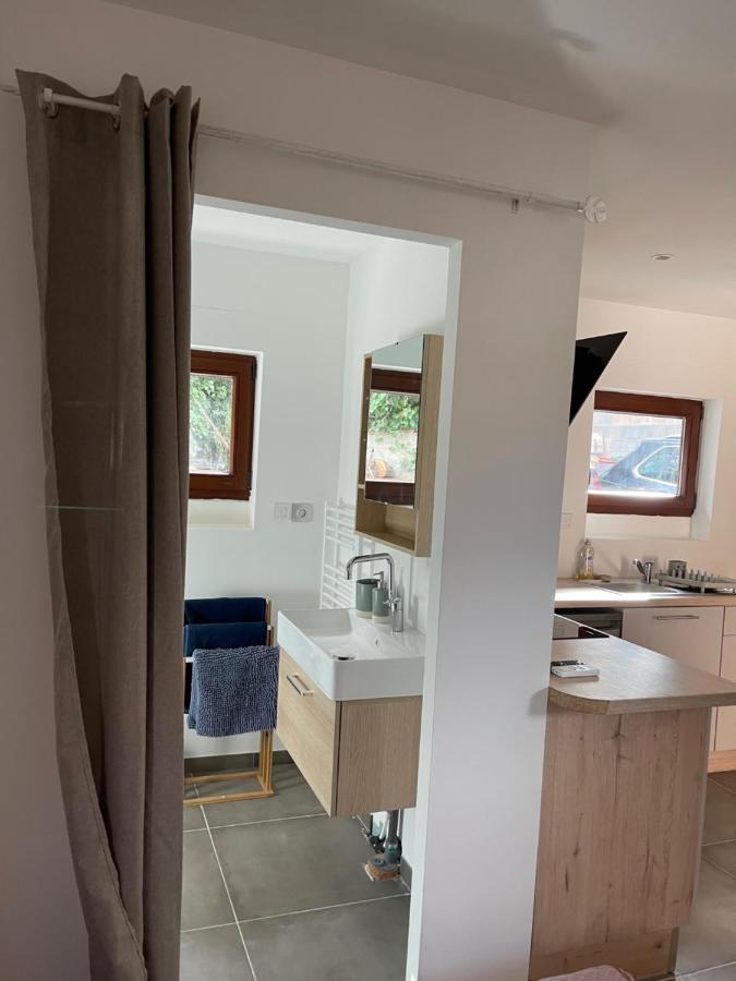 Studio indépendant - Terrasse, jaccuzi, et piscine Restinclieres Exterior foto